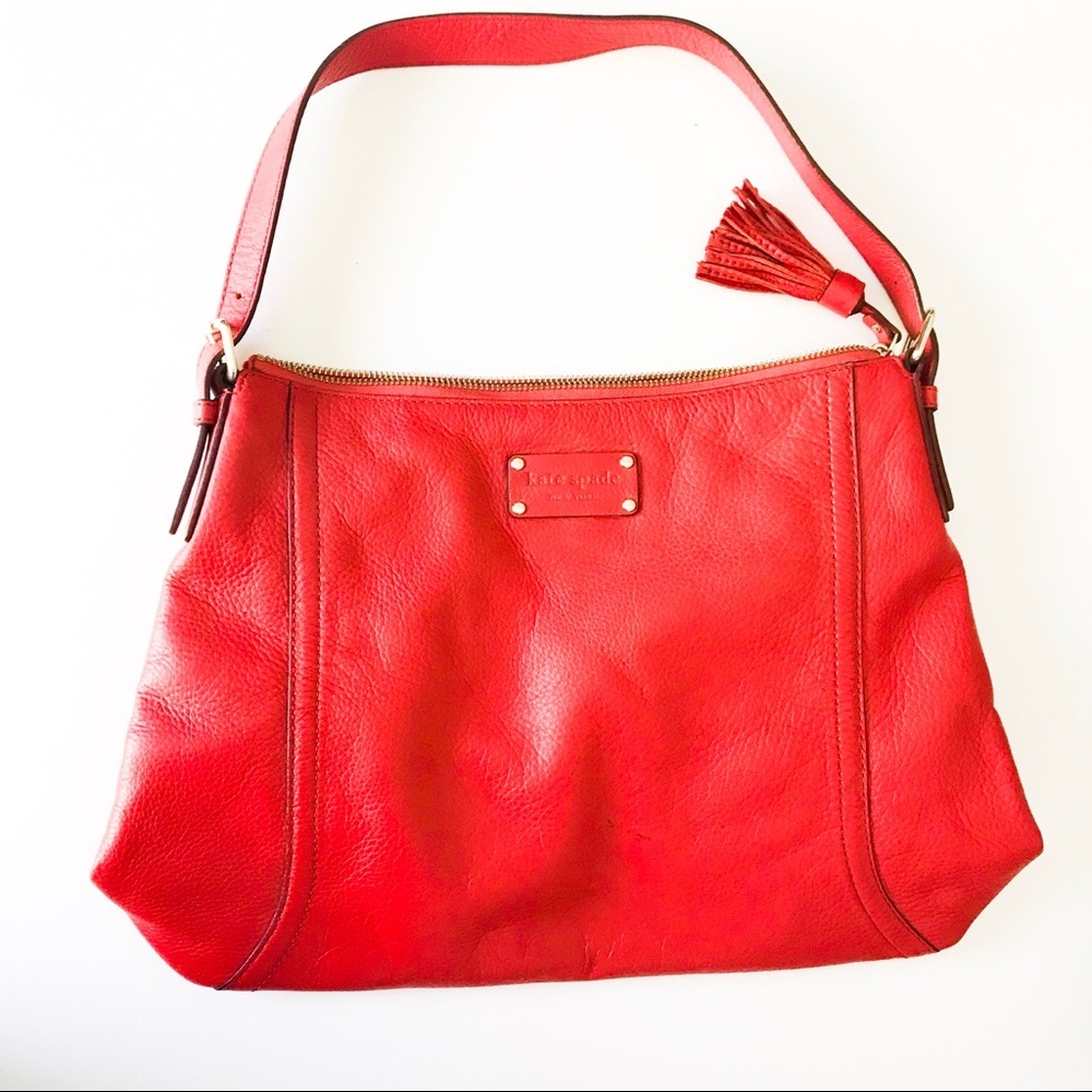 Kate Spade Cherry Red Leather Purse